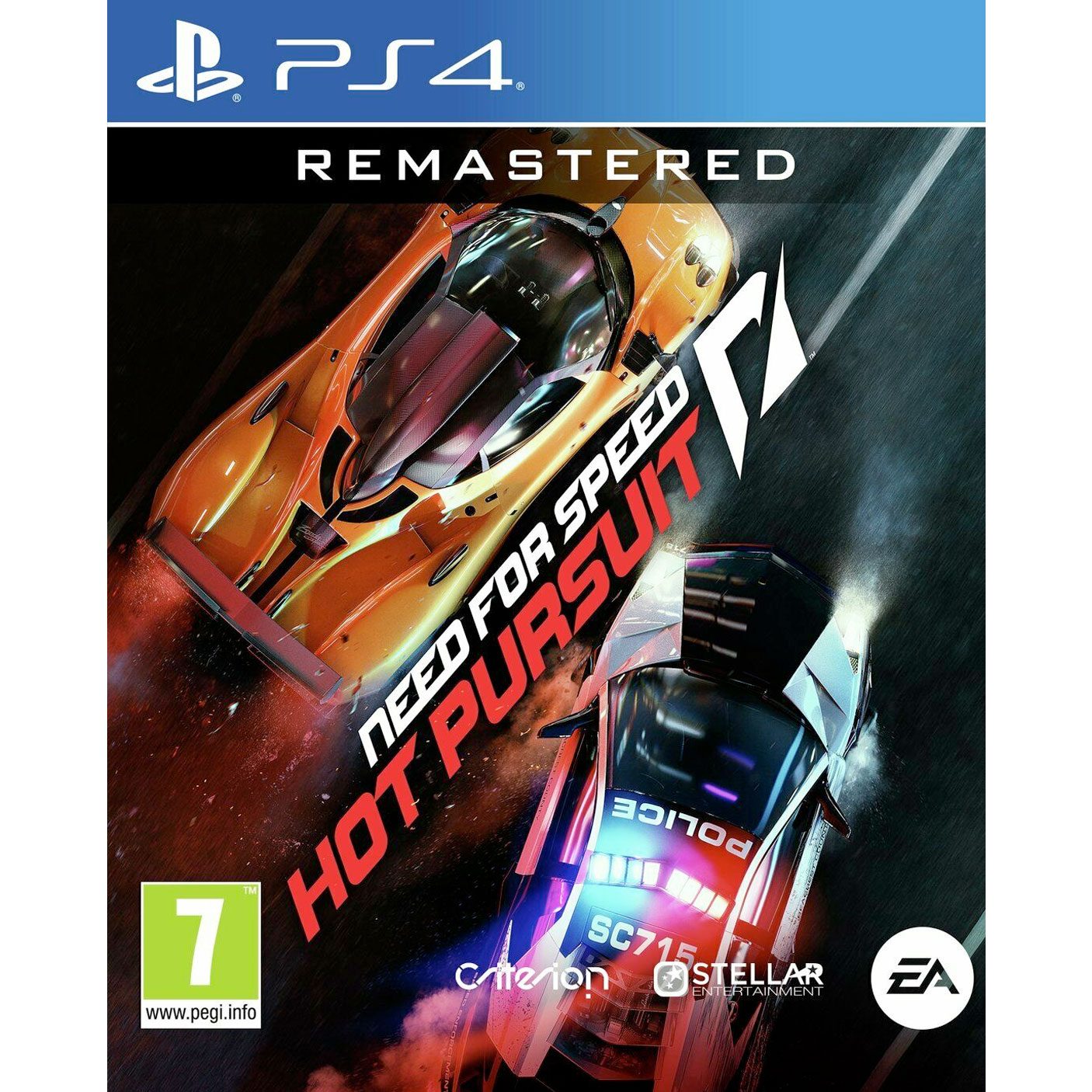 Need for Speed Hot Pursuit Remastered PS4 PLAYSTATION New and Sealed